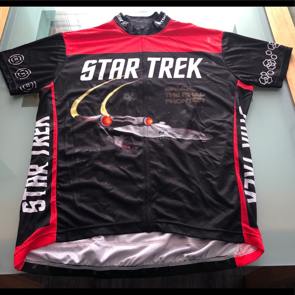 Star Trek Cycling Jersey - Immaculate XXL